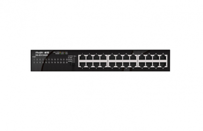 銳捷RG-ES124GD 24口千兆非網管桌面式交換機
